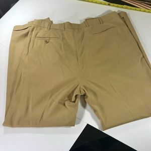 BOBBY JONES MENS PLAYERS GOLF KHAKI PANTS